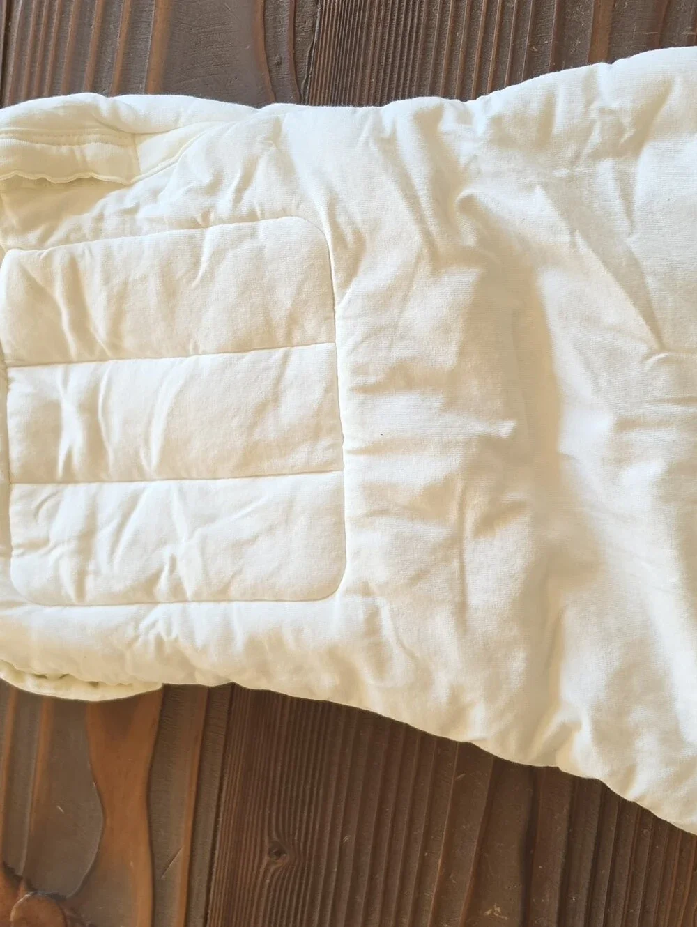 Ivory new Happiest Baby Sleepea Swaddle Size M 2- 4  Months Organic Cotton